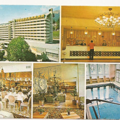 Carte Postala veche - Sinaia - Hotel restaurant . Circulata 1978