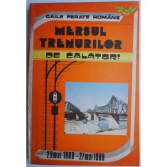 Mersul trenurilor de calatori 29 Mai 1988 - 27 Mai 1989