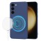 Husa silicon Samsung Galaxy S23 Plus Techsuit SoftFlex MagSafe, bleumarin