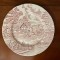FARFURIE DIN PORTELAN - MARCAJ LUNEVILLE FRANCE- &quot;ENGLISH STYLE&quot; D24cm