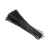Legaturi Cablu Negre, 2.5 x 98 mm, Set 100 Bucati - Accesorii Bicicleta