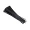 Legaturi cablu, 100 buc, 2.5 x 98 mm, culoare negru Cod:121859120RM