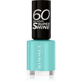Rimmel 60 Seconds Super Shine lac de unghii culoare 878 Roll In The Grass 8 ml