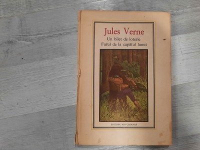 Un bilet de loterie.Farul de la capatul lumii de Jules Verne foto