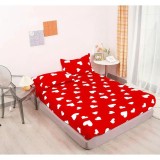 Cumpara ieftin Husa de Pat Cocolino cu Elastic + 2 Fete de Perna pentru Pat Dublu - XIA306