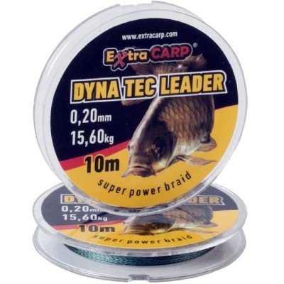 Fir Textil EXTRA CARP Dyna Tec Leader, Green, 10m, 0.30mm, 22.60kg foto