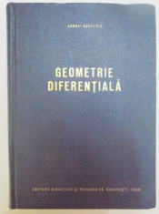 GEOMETRIE DIFERENTIALA de ANDREI DOBRESCU , 1963 foto