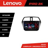 Navigatie Suzuki S-Cross Lenovo Kit-337 8 core QLED 2K 8+256 360 Android Waze USB Navigatie Internet Youtube Radio