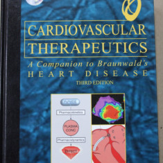 CARDIOVASCULAR THERAPEUTICS , A COMPANION TO BRAUNWALD ' S HEART DISEAS by ELLIOTT M. ANTMAN , 2007 , CD INCLUS *