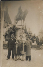 B871 Poza de grup Cluj Matei Corvin anii 1930 foto
