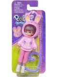 Mattel Polly Pocket: Friend Clips Doll With Hoodie Bunny (hrd63)