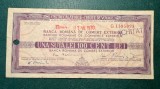 CEC de calatorie Banca Romana de Comert Exterior BRCE 100 Lei