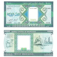 Mauritania 1989 - 1000 ouguiya, necirculata