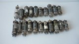 LAMPI RADIO-TV, TUBURI ELECTRONICE, LOT 20 buc. COLECTIE
