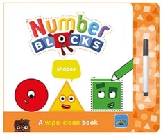 Carticica Scriu si sterg Numberblocks - Forme geometrice foto