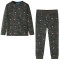 Pijamale pentru copii cu m&acirc;neci lungi ninja kaki 140