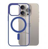 Husa Spigen Magnetic Ultra Hybrid MagFit pentru iPhone 15 Pro (2023), Bleumarin - RESIGILAT