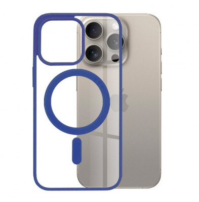 Husa Spigen Magnetic Ultra Hybrid MagFit pentru iPhone 15 Pro (2023), Bleumarin - RESIGILAT foto
