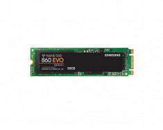 Ssd samsung 500gb 860 evo m.2 2280 sata rata transfer foto