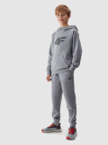 Pantaloni jogger de trening pentru băieți - albaștri, 4F Sportswear