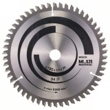 Bosch Multi Material - Set panze fierastrau circular multimaterial 190x20/16x2.4 mm 54 dinti 2 bucati