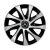 Set 4 capace roti Drift exrta silver&amp;black R14 Compatibil Cu Mercedes-Benz, Autohelix MSA