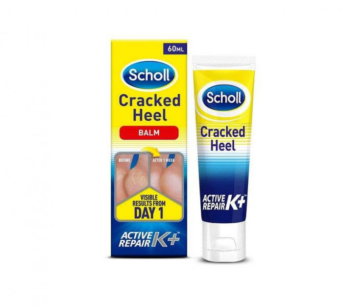 Crema Scholl Active Repair Keratina pentru calcaie crapate, 60 ml