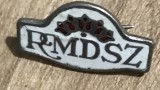 ISGSTR2 Insigna veche RMDSZ / UDMR din metal si email, anii '90, colectie politica
