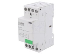 Contactor 4 poli ISKRA IKD 32A 230V AC 220V DC NO x4 pentru șină DIN