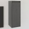 Gossi dulap de perete, gri, 30x30x80 cm, lemn masiv de pin