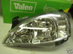 Far Opel Corsa C 07.2000-10.2003 VALEO fata stanga , tip bec H7+H7 , reglare electrica, foto