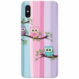 Husa silicon pentru Xiaomi Mi 8 Pro, Cute Owl