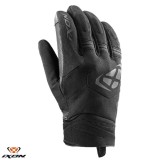 Manusi femei pentru scuter - motocicleta Roadster Mid-season textil/piele Ixon model MIG 2 WP LS culoare: negru &ndash; degete tactile &ndash; waterproof XS (6/7)