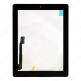 Touchscreen iPad 3, iPad 4 Negru - Geam Sticla Tableta