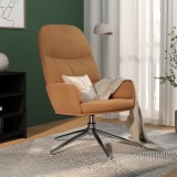 vidaXL Scaun de relaxare, gri taupe, piele &icirc;ntoarsă artificială