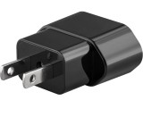Adaptor calatorie CEE 7/16 Schuko mama la priza SUA /Japonia 2pin 2500W 10A negru