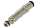 Conector Pin Tată CX, Alamă Nichelat, pentru Cablu &Oslash;4mm