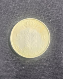 Moneda 5 franci 1974 Belgia, Europa