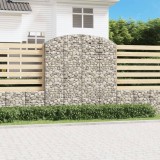 Cumpara ieftin Gossi cos gabion arcuit 200x50x200/220 cm fier galvanizat