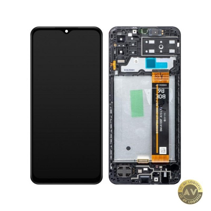 Display cu Touchscreen Samsung Galaxy M13 M135 cu Rama Negru Service Pack GH82-29132A