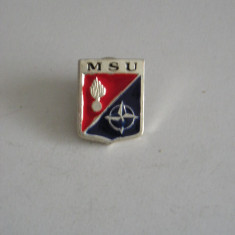 M3 N2 19 - insigna - militar - Italia - Carabinieri - MSU