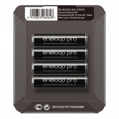 Acumulatori Panasonic Eneloop Pro AAA R3 930mAh 1,2V Ni-MH BK-4HCDE/4LE set 4 buc.