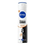 Deodorant spray pentru femei Black &amp; White Ultimate Impact, 150ml, Nivea