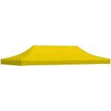 VidaXL Acoperiș pentru cort de petrecere, galben, 6 x 3 m, 270 g/m&sup2;