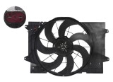 GMV ventilator radiator Hyundai Kona 2018-2023, Veloster 2018-2022, 2.0 T-GDI, OE 25380K9600, Th-Series