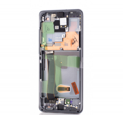 Display Samsung Galaxy S20 Ultra, G988F, S20 Ultra 5G, G988B, Cosmic Grey, Service Pack OEM foto