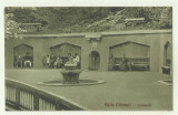 Cp Olanesti : Izvoarele - circulata 1930, timbru, Baile Olanesti, Fotografie