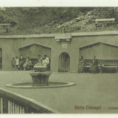 cp Olanesti : Izvoarele - circulata 1930, timbru