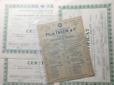 Certificate comerciale si catalog produse anii &#039;20-&#039;30