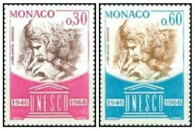 Monaco 1966 - UNESCO, serie neuzata foto